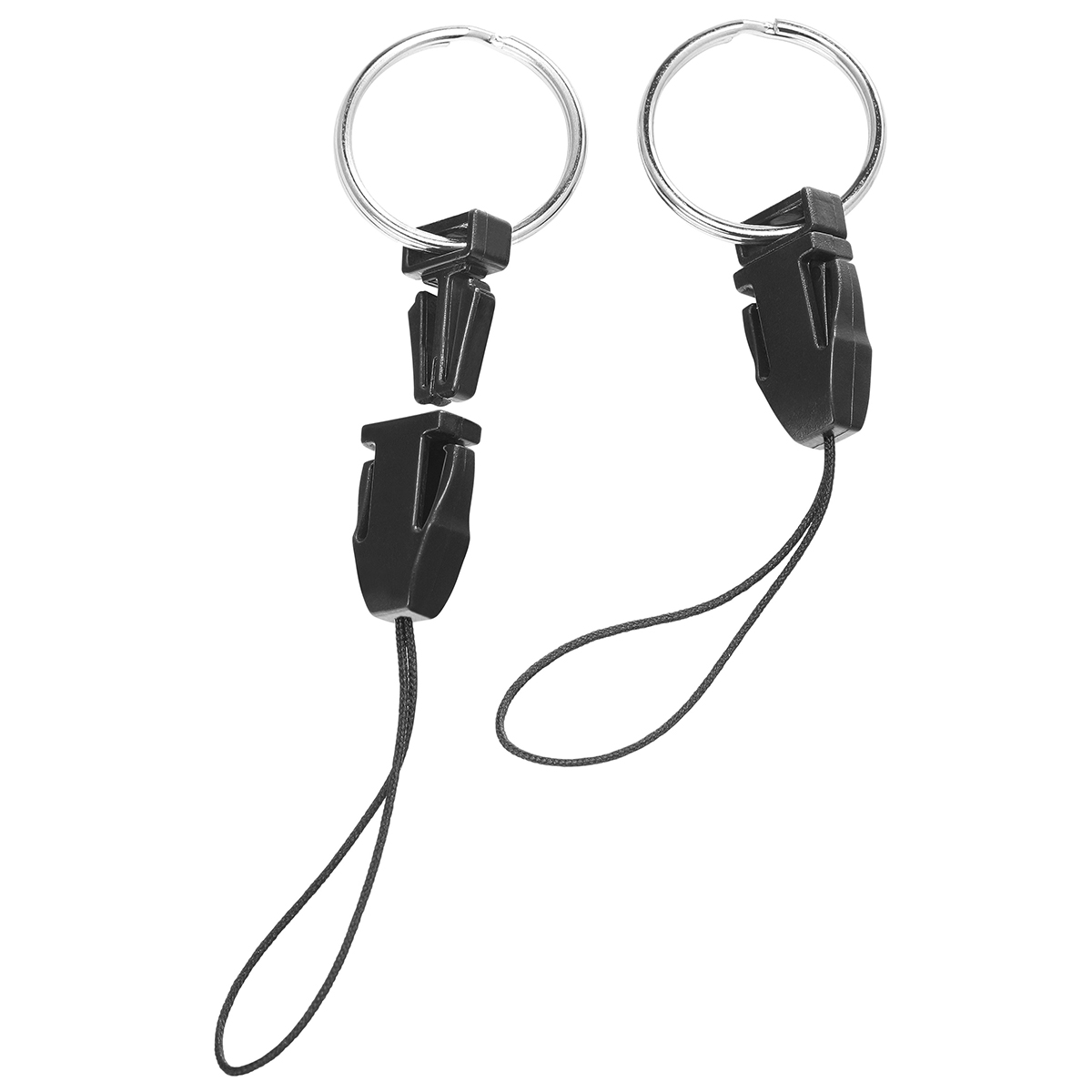 Handystring mit Schnappverschluss und Ring als Werbeartikel mit Logo bedrucken