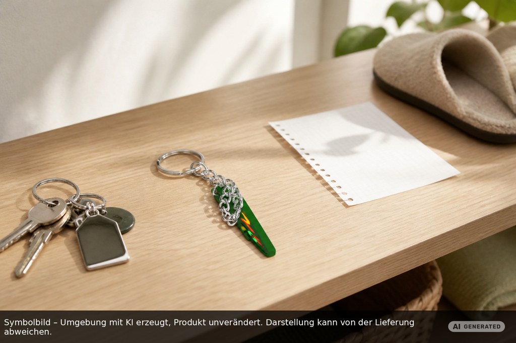 Chiphalter mit 1€-Chip "Alpha" als Werbeartikel mit Logo bedrucken