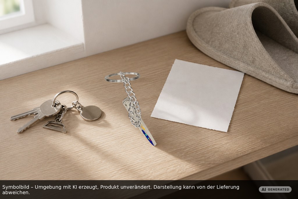 Chiphalter mit 1€-Chip "Alpha" als Werbeartikel mit Logo bedrucken