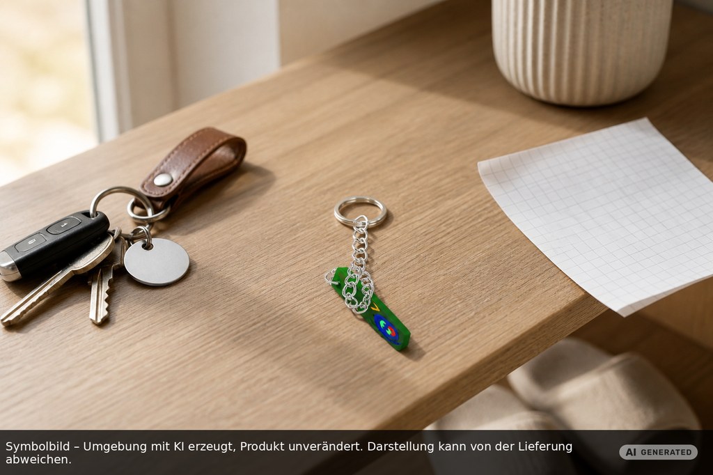 Chiphalter mit 1€-Chip "Alpha" als Werbeartikel mit Logo bedrucken