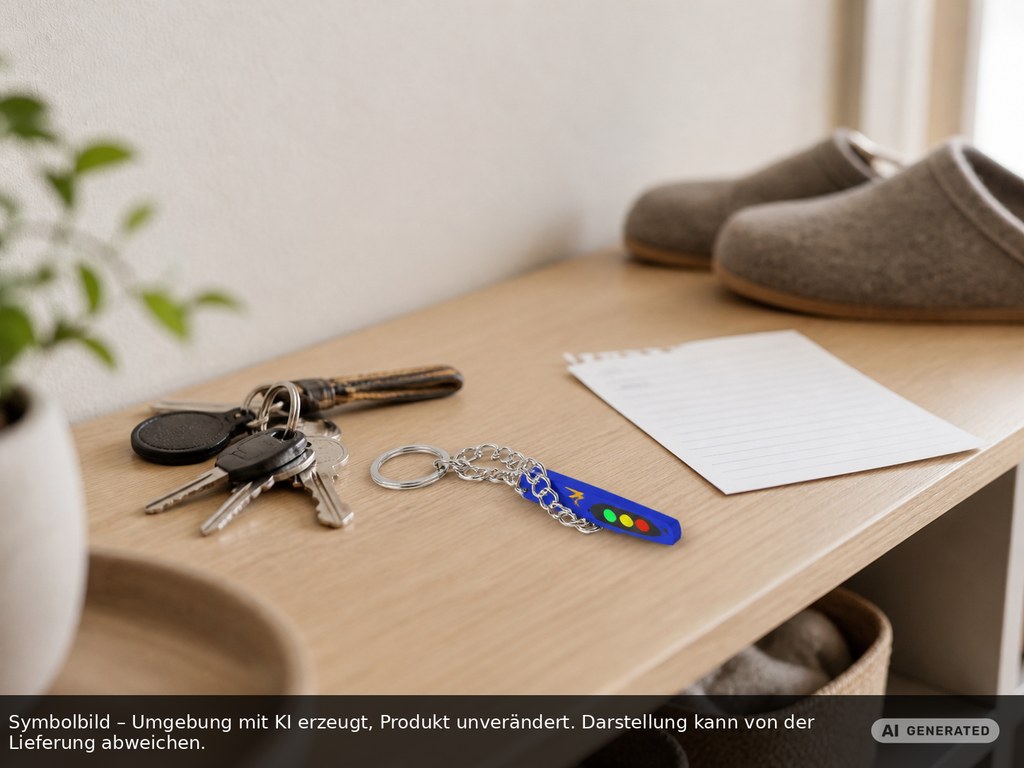 Chiphalter mit 1€-Chip "Alpha" als Werbeartikel mit Logo bedrucken